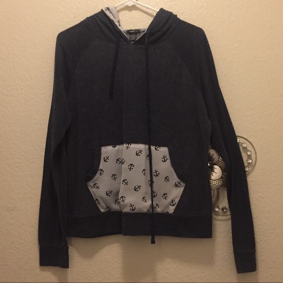 Rue21 Tops - Lightweight Anchor hoodie Rue21 Tops - Lightweight Anchor hoodie